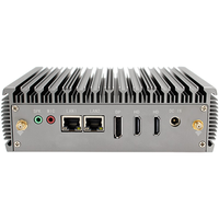  盈驰 低功耗 工控机 固态硬盘  双千兆网络接口 2盘位 J6412 256GB 4核 8GB