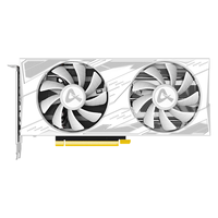 AX 电竞叛客 RTX 3060 X2 W LHR 显卡 12GB 白色