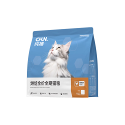 纯福 chunfu）低温烘焙酶解鸡肉全价全期通用猫粮 烘焙猫粮1.5kg