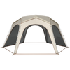 挪客户外 铝杆云界六角2.0自立速开天幕户外露营大空间钛黑胶防晒遮阳棚