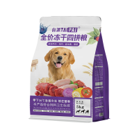 TAIPAI 冻干狗粮10斤泰迪贵宾小型犬成犬幼犬比熊金毛中大型犬通用粮5kg