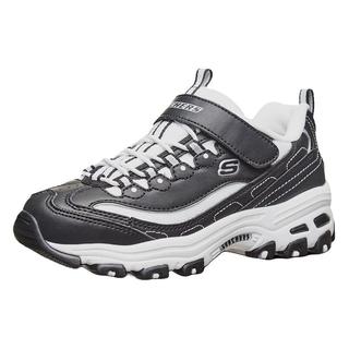  SKECHERS/斯凯奇 休闲 女童运动鞋  黑色、白色 27.5