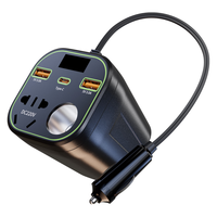 准航车载逆变器12v24v转220v大功率多功能电源点烟器转换器车载充电器