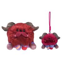 英雄联盟LOL 山隐之焰奥恩宝宝坐姿毛绒玩偶毛绒挂件游戏周边