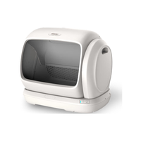 空气萝卜开放式全自动猫砂盆特大号 智能猫砂盆猫厕所自动铲屎机物理隔臭