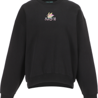 ZARA 【刺绣印花】女式印花显瘦日常通勤含棉舒适长袖圆领套头卫衣