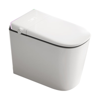 惠达无水压智能马桶带水箱泡沫盾低音冲自动翻盖坐便器HDTB-P8