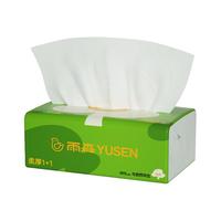 雨森 yusen柔厚1+1 森精灵纸巾抽纸卫生纸餐巾纸368张4层加厚 1包