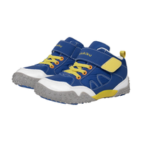 SHUKIKU儿童高帮运动鞋耐磨跑步鞋男女童魔术贴防滑童鞋 蓝色 210