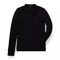 Big Boys Long Sleeve Polo Shirt