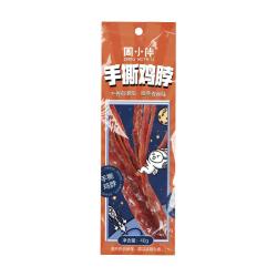 周黑鸭 周小伴系列手撕烤鸡脖单根装40g 香辣味40g1袋