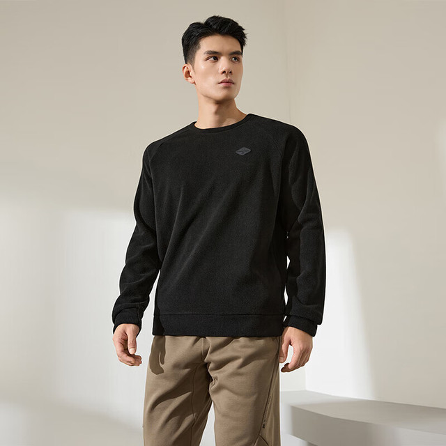 有券的上：361° 男士加绒运动卫衣