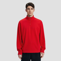 DESCENTE迪桑特ESSENTIAL系列男女同款针织套头衫 RD-红色 3XL