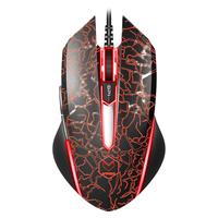 RAPOO 雷柏 V21 烈焰版 有线鼠标 3000DPI RGB 黑色