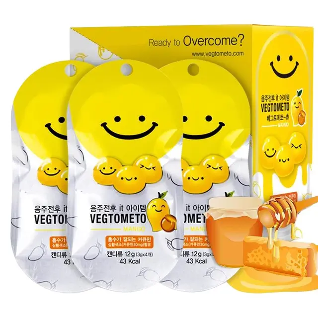 VEGTOMETO 维格美 笑脸解酒糖