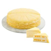 幸福西饼 榴莲千层动物奶油下午茶蛋糕生日聚会野餐甜品芒果榴芒 同城配送 榴芒双拼千层（135g榴莲肉）