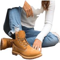 添柏岚 【特卖 JD物流】添柏岚女鞋大黄靴防水潮流百搭宽楦10361W 小麦色 10