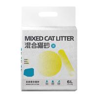 不劳冲量猫砂混合低尘结团不粘底去味留香除臭细颗粒猫砂 原味 混合砂2.4kg