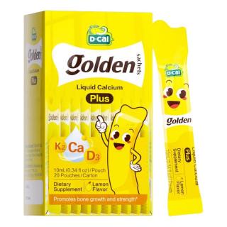 D-Cal 维生素D3K2 儿童液体钙  正常规格 柠檬味 200ml