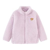 【泰迪熊IP联名】迷你巴拉 MINI BALA 儿童双面绒家居外套男女童可外出衣服