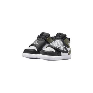  NIKE/耐克 轻盈缓震 儿童篮球运动鞋  22 【脚长12cm】 黑/白/中橄榄绿