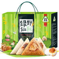 移动端、今日必买、京东超级补贴：五谷煮意 粽子礼盒 10粽4鸭蛋1180g 蜜枣粽鲜肉粽子
