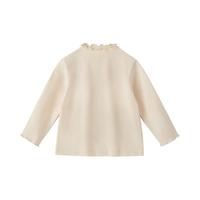 儿童半高领打底衫秋冬加绒女童长袖t恤宝宝衣服小童秋衣