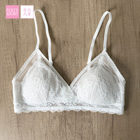 6IXTY8IGHT 68 女士法式三角杯蕾丝文胸 BR15870