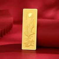 翠绿足金9999大展宏图金条