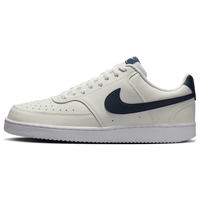 耐克（NIKE）COURT VISION低帮男子运动鞋冬季透气耐穿HQ4867 101帆白/军械深海蓝/白 46