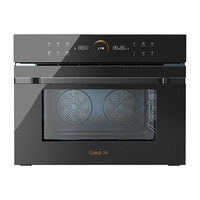 凯度TDPro二代嵌入式蒸烤箱双热风蒸烤一体机家用内嵌式烤箱蒸箱 黑色