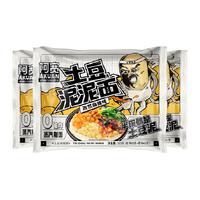 阿宽 土豆泥泥拌面 孜然麻辣味 412g*4 非油炸方便面