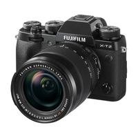 FUJIFILM 富士 X-T2 APS-C画幅 微单相机 黑色 XF 18-135mm F3.5 R LM OIS 变焦镜头 单头套机