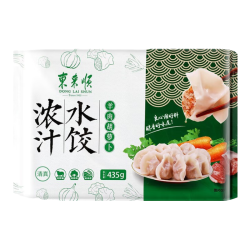 东来顺 浓汁羊肉胡萝卜水饺 435g