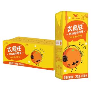 统一 太魔性 阳光甜橙饮品TP250ml*24入盒