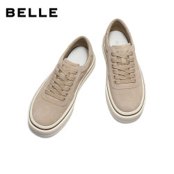 BeLLE 百丽 休闲厚底低帮板鞋A2277AM6