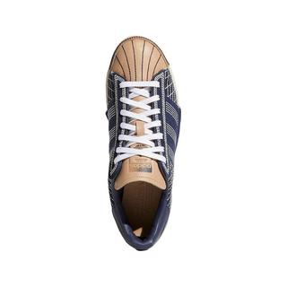  adidas/阿迪达斯 男女经典贝壳头板鞋  深牛仔蓝/棕色/白