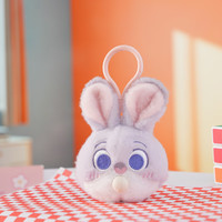 迪士尼 疯狂动物城 朱迪泡泡糖挂件毛绒玩偶公仔钥匙扣（挂件*1）