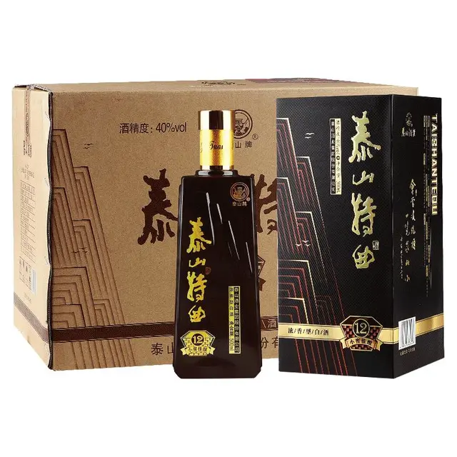 taishanpai/泰山牌 小窖佳酿 浓香型白酒  整箱装 40%vol 500mL