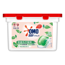 奥妙 自然工坊白茶酵素小凝珠除菌除螨50颗*2盒
