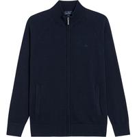 Brooks Brothers/布克兄弟男士秋冬季款纯棉休闲毛衣外套拉链开衫