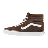 VANS 范斯 官方 SK8-Hi日系风vans摩卡棕男鞋女鞋板鞋运动鞋 棕色 37