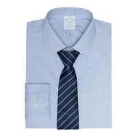 Brooks Brothers/布克兄弟男免烫纯棉细点牛津纺正装衬衫