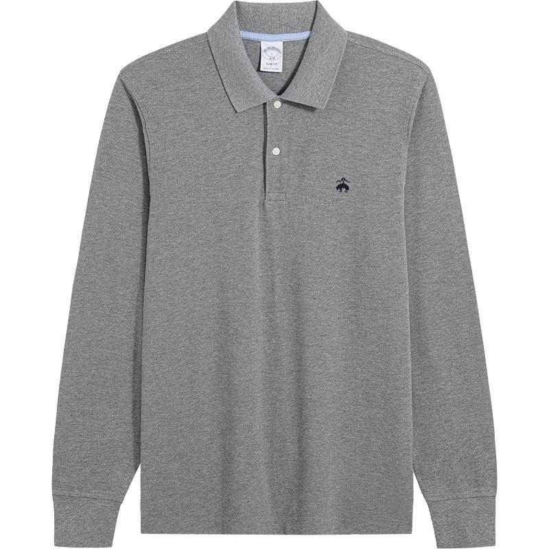  Brooks Brothers/布克兄弟 纯棉 男士长袖polo衫