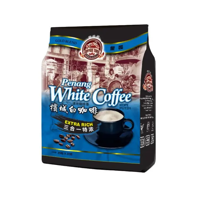 CoffeeTree 咖啡树 三合一特浓 槟城白咖啡 40g*15袋