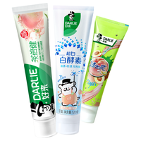 DARLIE/好来 美白去牙渍 牙膏 桃气满满 400g*3支