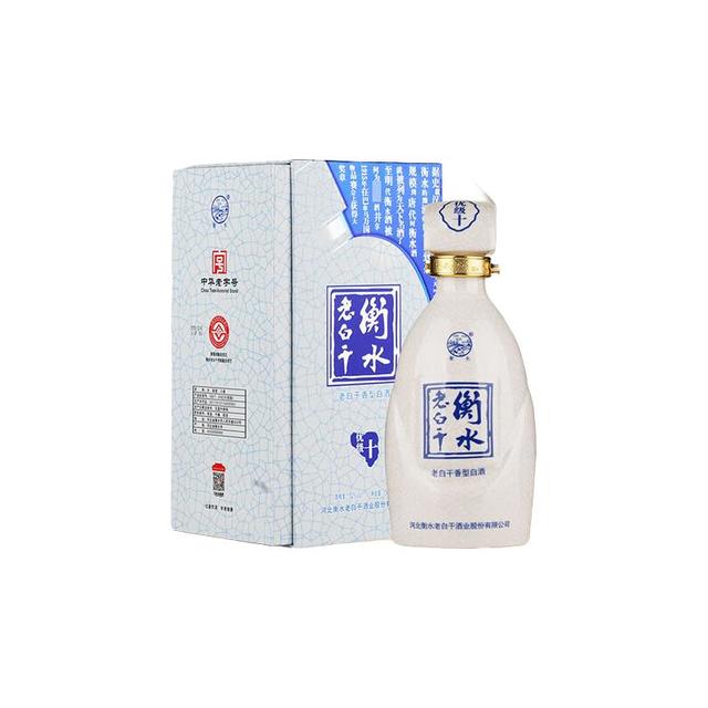 中国酒　衡水老白干　白酒　二十年 衡水老白干古法年份优级十52%vol 老白干香型白酒500ml 单瓶装【报价