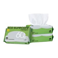 优可舒 EcosureCare 洗脸巾 150抽1包（20*15cm）