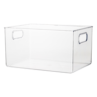 聚可爱 38011142 收纳盒 28.5*20*15cm 透明