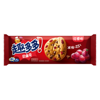 趣多多 软式小点 曲奇饼干 红提味 80g